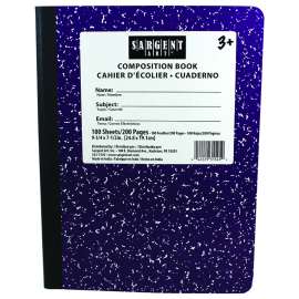 Composition book 100 Sheets Purple