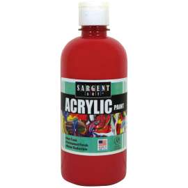 Red 16 oz. Squeeze Bottle
