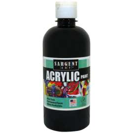 Black 16 oz. Squeeze Bottle