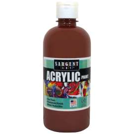 Brown 16 oz. Squeeze Bottle