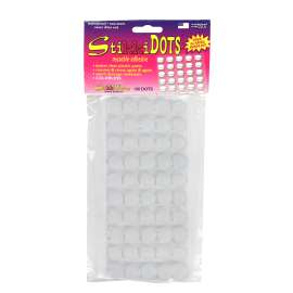 Stikki Dots Reusable Adhesive, 100 Per Pack, 6 Packs