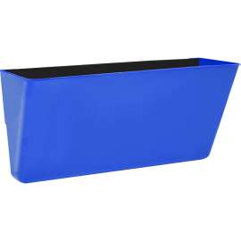 Storex Letter-size Magnetic Wall Pocket, Blue