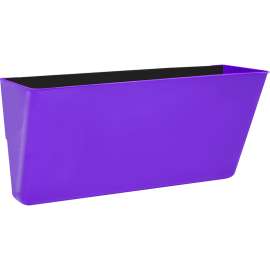 Storex Letter-size Magnetic Wall Pocket, Purple