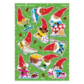 Gnome Sweet Gnome Sparkle Stickers, 18 Count