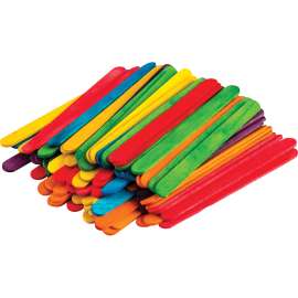 STEM Basics, Multicolor Craft Sticks (250)