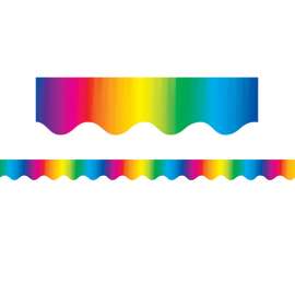 Multicolor Border Trim