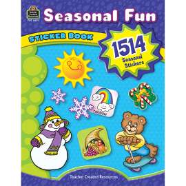 Seasonal Fun Sticker Book, Pack of 1514