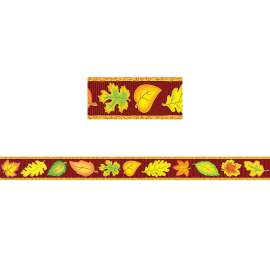 Fall Straight Border Trim, 3" x 35", 12/pkg
