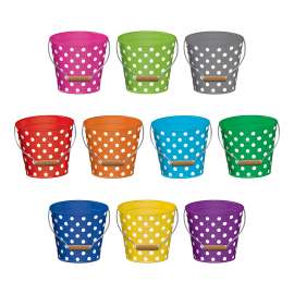 Polka Dots Buckets Accents
