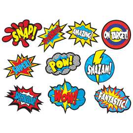 Superhero Sayings Accents