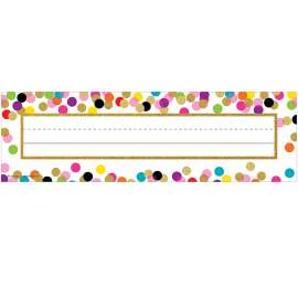 Confetti Name Plates