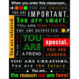 When You Enter This Classroom...Subway Art Chart
