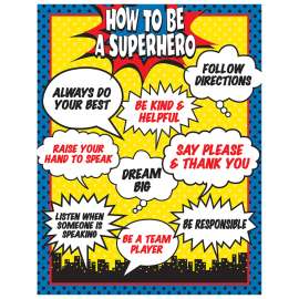 How To Be a Superhero Chart