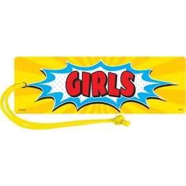 Superhero Magnetic Girls Pass