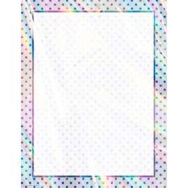 Iridescent Blank Chart