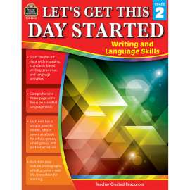 Lets Get This Day Started: Writing and Language Skills Grade 2