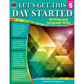 Lets Get This Day Started: Writing and Language Skills Grade 5