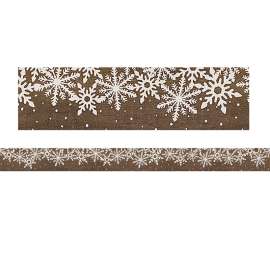 Home Sweet Classroom Winter Straight Border Trim
