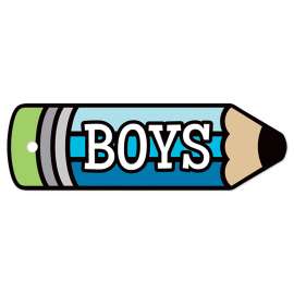 Plastic Hall Pass, Boys Pencil