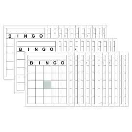 Blank BINGO Cards, 36/pkg