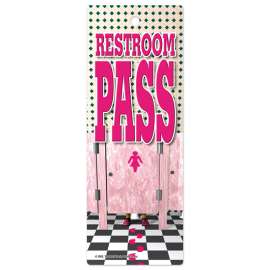 Girl Restroom Hall Pass