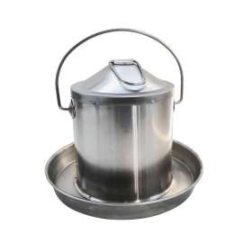 304 Food-Grade Stainless Steel Automatic Poultry Feeder
