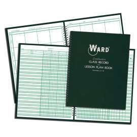 Combination Class Record (6-7 Week Grading Periods) & Lesson Plan (8 Periods) Book