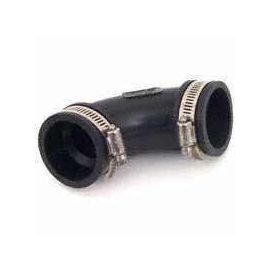 Fernco PQL-200 Drain Pipe Elbow, 2 in Mechanical Joint, 90 deg