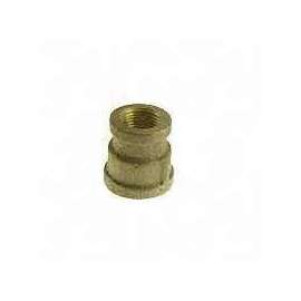 Anderson Metals 738119-0602 Reducing Pipe Coupling, 3/8 x 1/8 in, FIPT, Brass, 200 psi Pressure