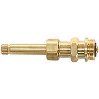Danco 17315B Faucet Stem, Brass, 3-35/64 in L