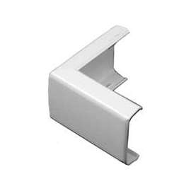 Wiremold NMW8 Raceway Outside Elbow, Non-Metallic, Plastic, White