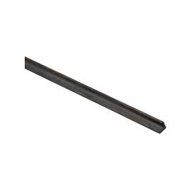 Stanley Hardware 4060BC Series N215-392 Angle Stock, 1/2 in L Leg, 48 in L, 1/8 in Thick, Steel, Mill