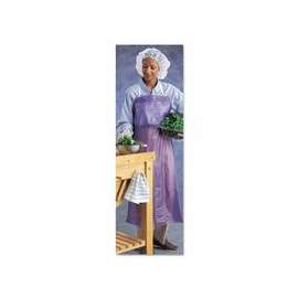 CPP Vinyl Aprons, 6 mil, 33 in X 54 in, Blue