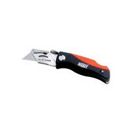 BKPH Lock-Back Utility Knives, 3.89 in, Utility Steel Blade, ABS, Red/Black
