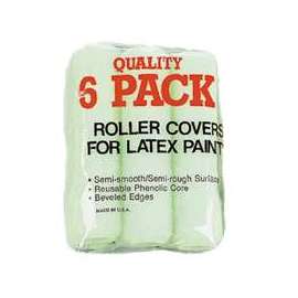 Linzer RC 139 Paint Roller Cover, 3/8 in Thick Nap, 9 in L, Polyester Cover
