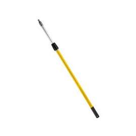 ProSource EP-207A22 Extension Pole, 4 to 8 ft L, Fiberglass Handle