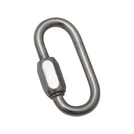 BARON 7350ST-5/16 Quick Link, 1540 lb Working Load, 316 Stainless Steel
