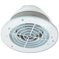 DUNDAS JAFINE SEVZW Soffit Exhaust Vent, 3-1/2 in L, White