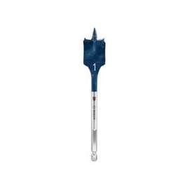 Bosch Daredevil DLSB1013 Spade Drill Bit, 1 in Dia, 16 in OAL, 1/4 in Dia Shank, Hex Shank