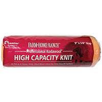 Premier FHR00151 Paint Roller Cover, 3/8 in Thick Nap, 9 in L, Polyester Cover