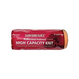 Premier FHR00153 Paint Roller Cover, 3/4 in Thick Nap, 9 in L, Polyester Cover