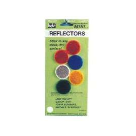 HY-KO CMR-10 Carded Reflector, 9.63 in L Post, Assorted Reflector