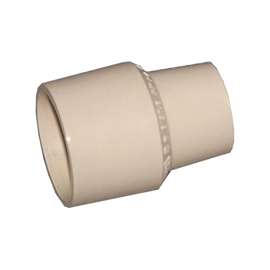 NIBCO T00050D Pipe Coupling, 3/4 x 1/2 in, CPVC, SCH 40 Schedule