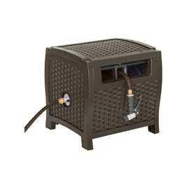Suncast PTW175 Hose Hideaway, 5/8 in Hose, 175 ft Hose, Resin