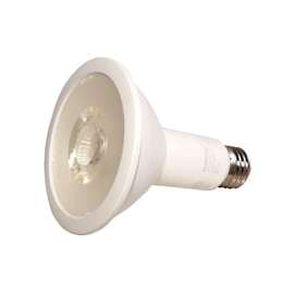 Sylvania 79280 LED Bulb, Flood/Spotlight, PAR30 Lamp, 65 W Equivalent, E26 Lamp Base, Clear, Warm White Light
