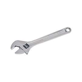 Crescent AC212VS Adjustable Wrench, 12 in OAL, 1-1/2 in Jaw, Steel, Chrome, Non-Cushion Grip Handle
