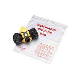 Respirator Storage Bags, Half/Full Mask, Clear