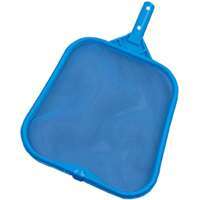 JED POOL TOOLS 40-364 Leaf Skimmer, Nylon Net, Plastic Frame, Blue