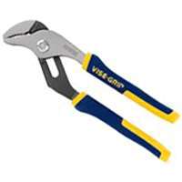 IRWIN 2078510 Groove Joint Plier, 10 in OAL, 2 in Jaw Opening, Blue/Yellow Handle, Cushion-Grip Handle