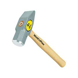 Vulcan 34517 Hammer, 4 lb Head, Cross, Cross-Pein, Forged Milled Head, Steel Head